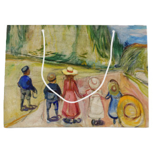 Edvard Munch - The Fairytale Forest Large Gift Bag