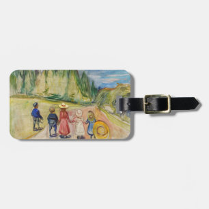Edvard Munch - The Fairytale Forest Luggage Tag