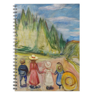 Edvard Munch - The Fairytale Forest Notebook