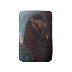 Edvard Munch - The Kiss Bath Mat
