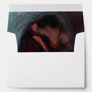 Edvard Munch - The Kiss Envelope