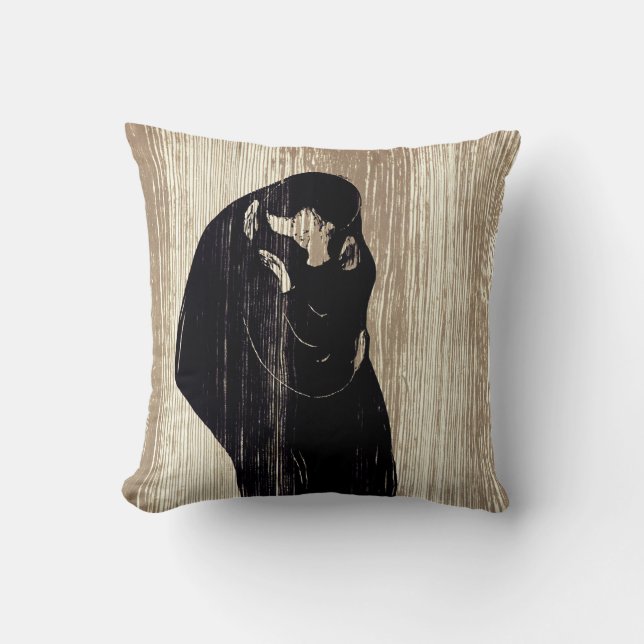Edvard Munch - The Kiss IV Cushion (Front)