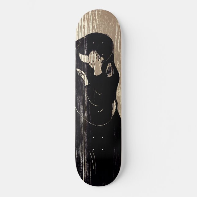 Edvard Munch - The Kiss IV Skateboard (Front)
