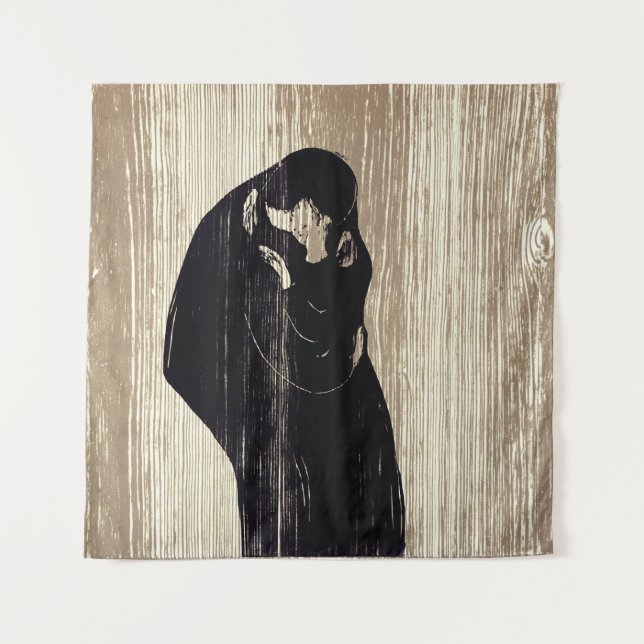 Edvard Munch - The Kiss IV Tapestry (Front)