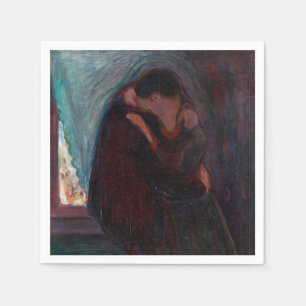 Edvard Munch - The Kiss Napkin