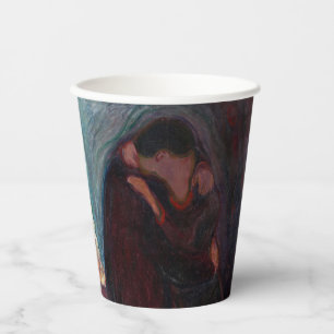Edvard Munch - The Kiss Paper Cups