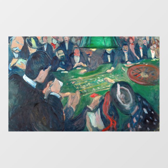 Edvard Munch - The Roulette Table in Monte Carlo (Sheet)