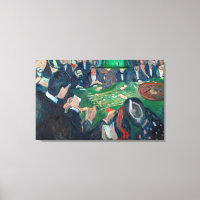 Edvard Munch - The Roulette Table in Monte Carlo