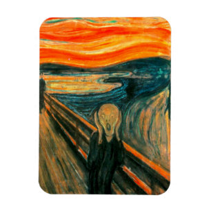 EDVARD MUNCH - The scream 1893 Magnet