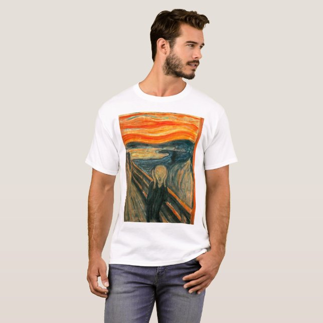 EDVARD MUNCH - The scream 1893 T-Shirt (Front Full)