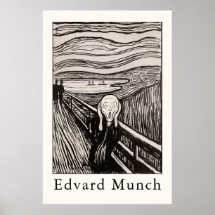 Edvard Munch – The Scream (1895) Poster