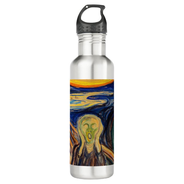 Edvard Munch - The Scream 1910 710 Ml Water Bottle (Front)