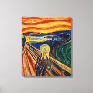Edvard Munch - The Scream 1910 Canvas Print