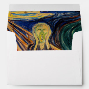 Edvard Munch - The Scream 1910 Envelope