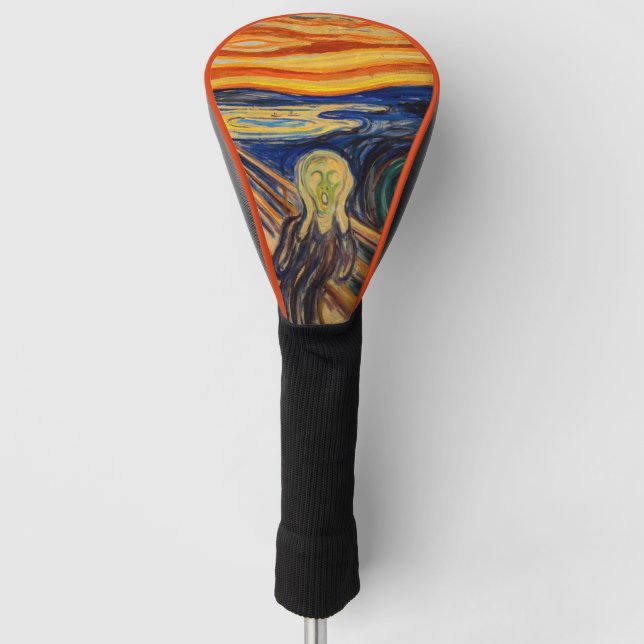 Edvard Munch - The Scream 1910 Golf Head Cover (Front)