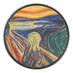 Edvard Munch - The Scream 1910 Hockey Puck