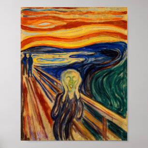 Edvard Munch - The Scream 1910 Poster