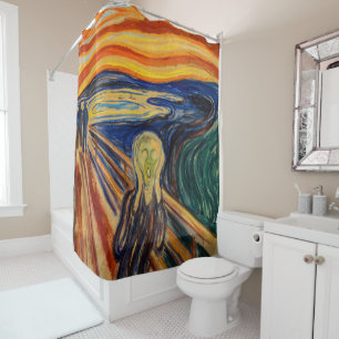 Edvard Munch - The Scream 1910 Shower Curtain