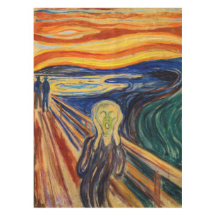 Edvard Munch - The Scream 1910 Tablecloth
