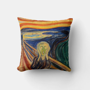 Edvard Munch - The Scream 191 Cushion
