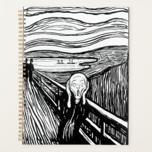 Edvard Munch - The Scream Lithography Planner