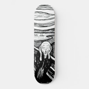 Edvard Munch - The Scream Lithography Skateboard