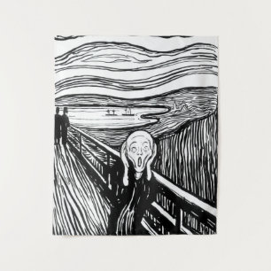 Edvard Munch - The Scream Lithography Tapestry