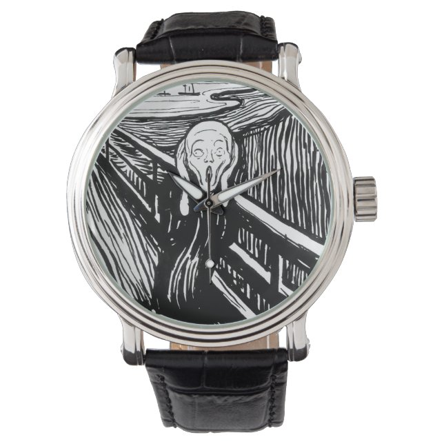 Edvard Munch - The Scream Lithography Watch (Front)