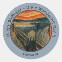 Edvard Munch The Scream Party Items Collection