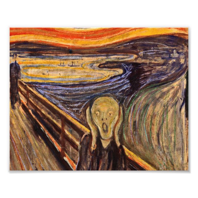 Edvard Munch - The Scream Photo Print (Front)