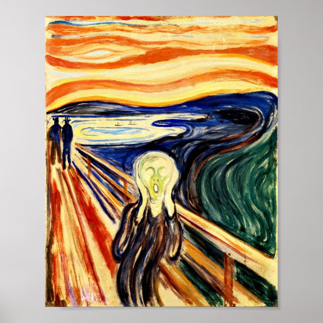 Edvard Munch The Scream Poster (Front)
