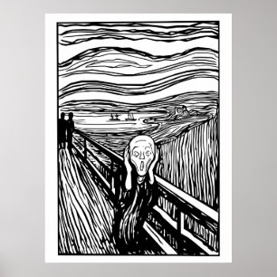 Edvard Munch The Scream Poster