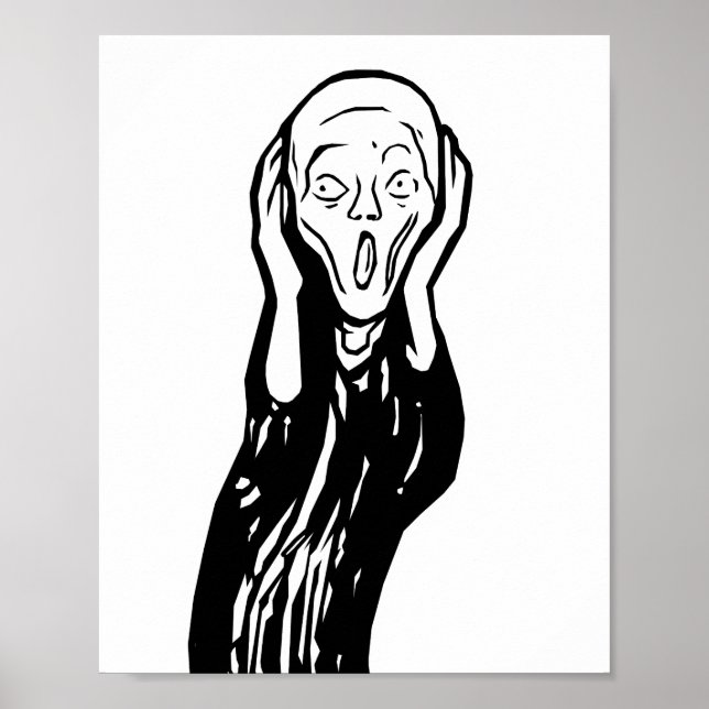 Edvard Munch The Scream Poster (Front)