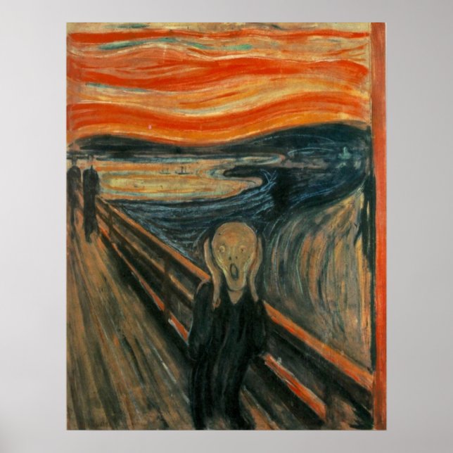 Edvard Munch - The Scream Poster (Front)