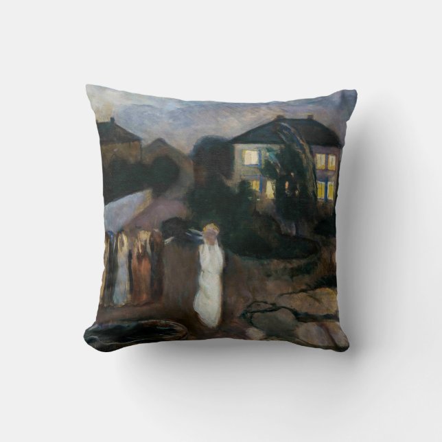 Edvard Munch - The Storm Cushion (Front)