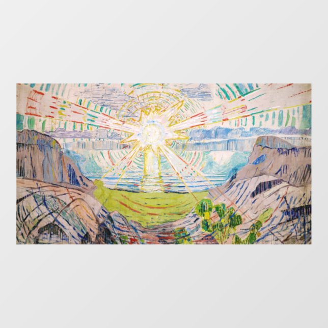 Edvard Munch - The Sun 1910 (Sheet)
