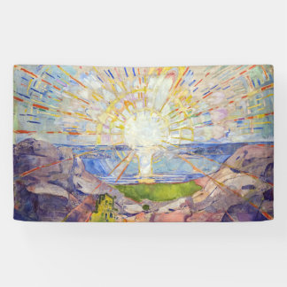Edvard Munch - The Sun 1911 Banner