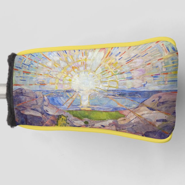 Edvard Munch - The Sun 1911 Golf Head Cover (Front)