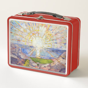 Edvard Munch - The Sun 1911 Metal Lunch Box