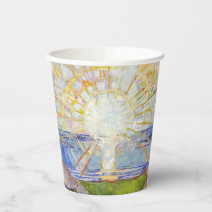 Edvard Munch - The Sun 1911 Paper Cups