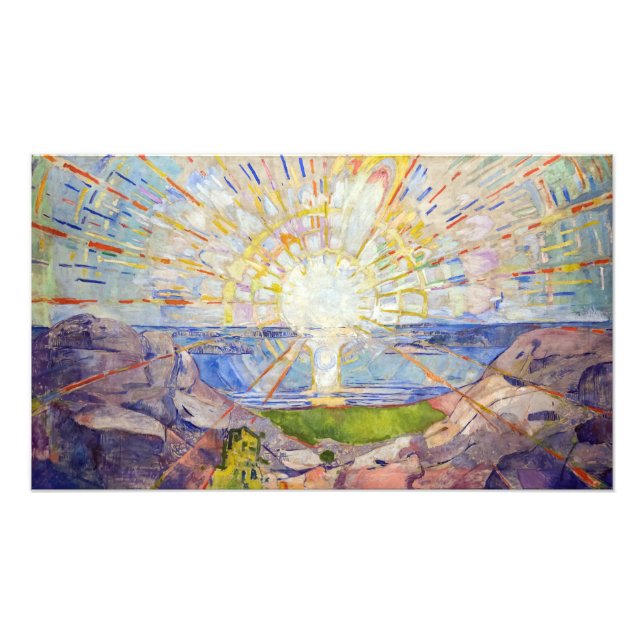 Edvard Munch - The Sun 1911 Photo Print (Front)