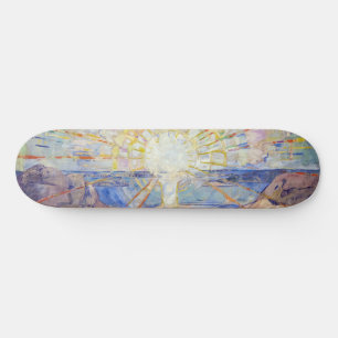 Edvard Munch - The Sun 1911 Skateboard