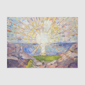 Edvard Munch - The Sun 1911 Tissue Paper