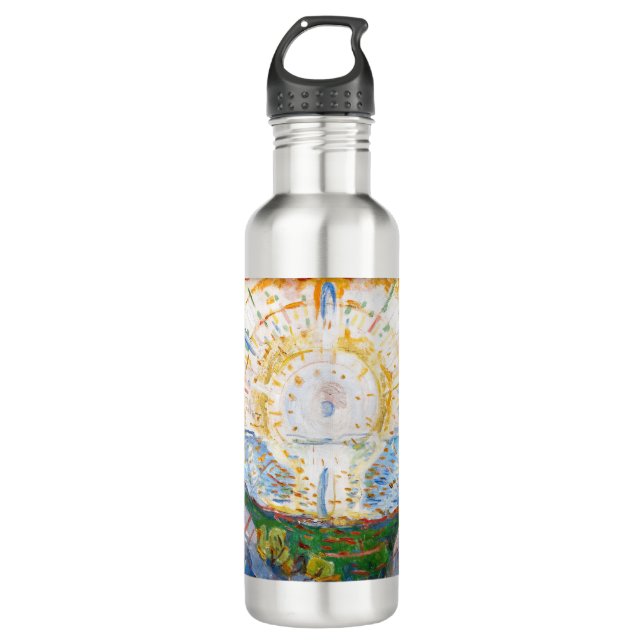 Edvard Munch - The Sun 1912 710 Ml Water Bottle (Front)