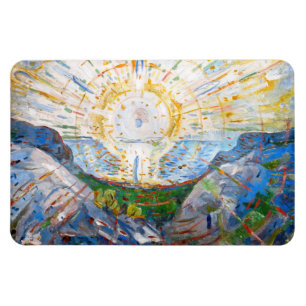 Edvard Munch - The Sun 1912 Magnet