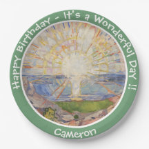 Edvard Munch The Sun (Solen) - Sunrise Party Items