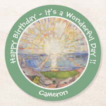 Edvard Munch The Sun (Solen) - Sunrise Party Items