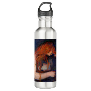 Edvard Munch - Vampire / Love and Pain 710 Ml Water Bottle