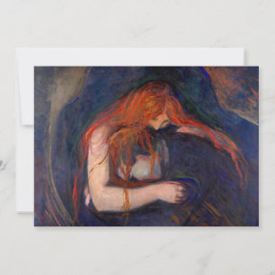 Edvard Munch - Vampire / Love and Pain Thank You Card