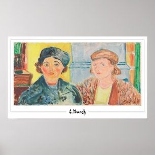 Edvard Munch Zedign Art Poster #46-2